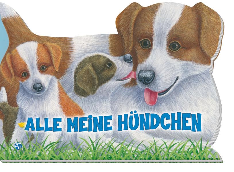 Gestanzte Tierbücher. Alle meine Hündchen Children's books