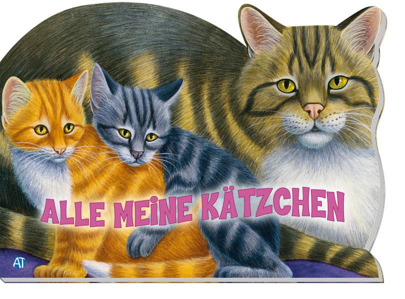 Gestanzte Tierbücher. Alle meine Kätzchen Children's books
