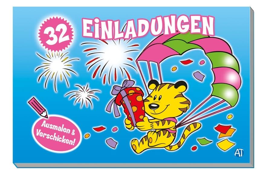 Grußkarten zum Ausmalen: 4 Motive Tiptoi & Games