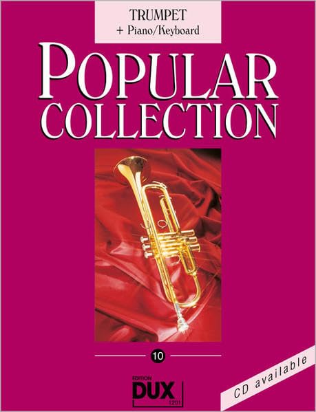 Popular Collection 10: Trumpet Piano/Keyboard Sheet Music