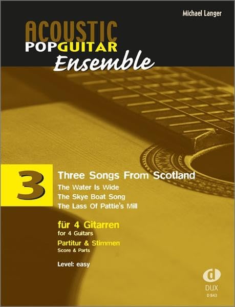 Three Songs From Scotland: für 4 Gitarren Pop culture