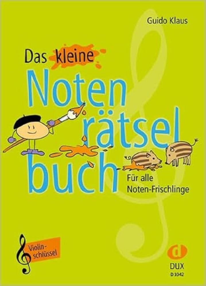 Das kleine Notenrätselbuch: Violinschlüssel Sheet Music