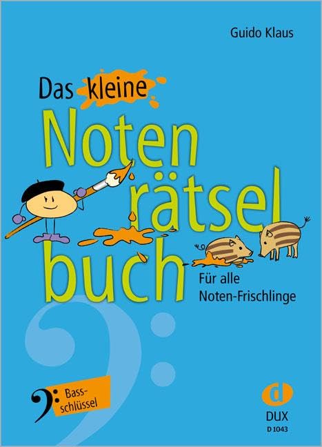 Das kleine Notenrätselbuch: Bassschlüssel Sheet Music