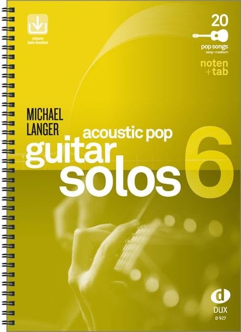 Acoustic Pop Guitar Solos 6 Sheet Music