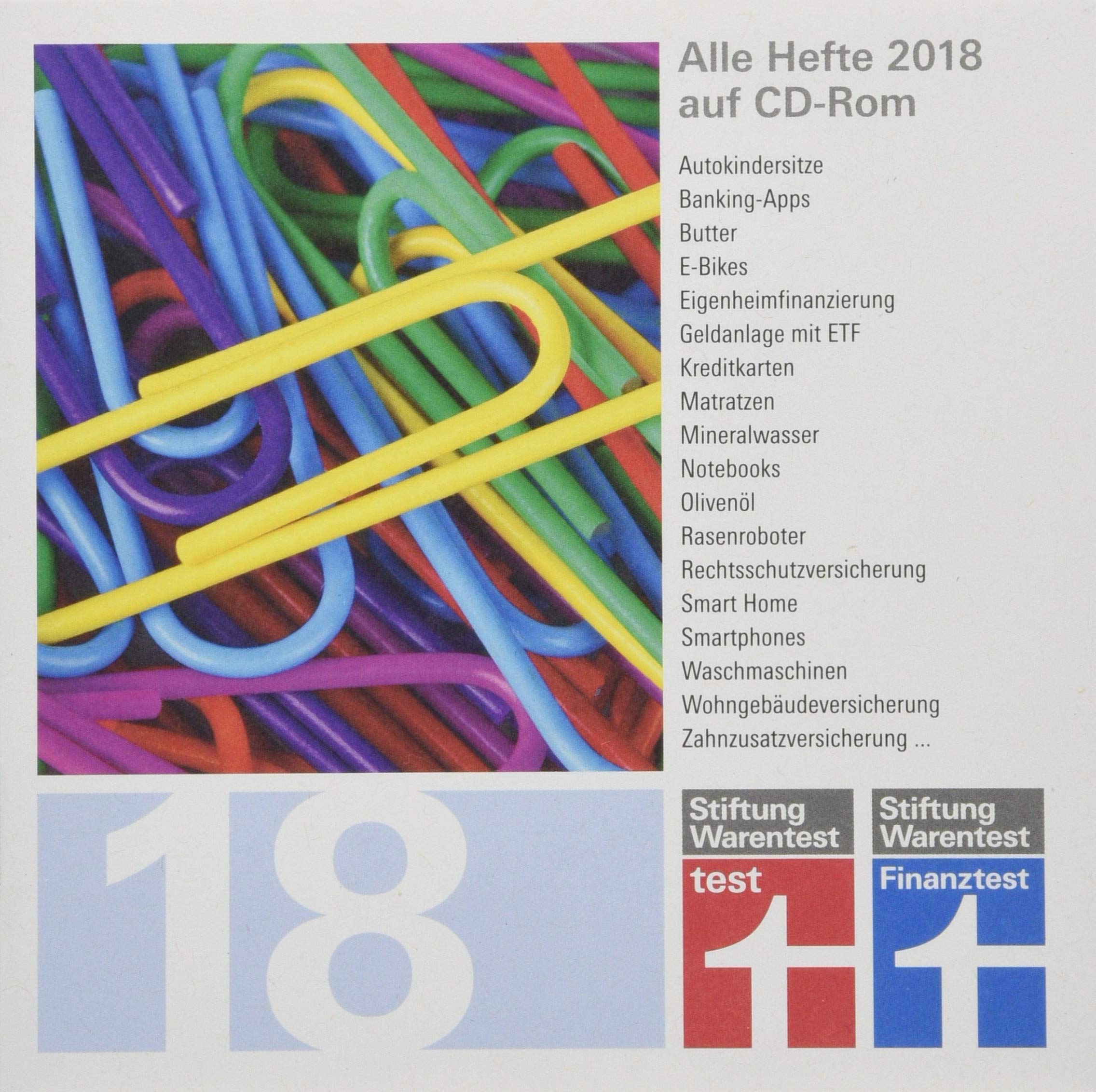 test + Finanztest Archiv CD-Rom 2018 Leisure, Home & Garden