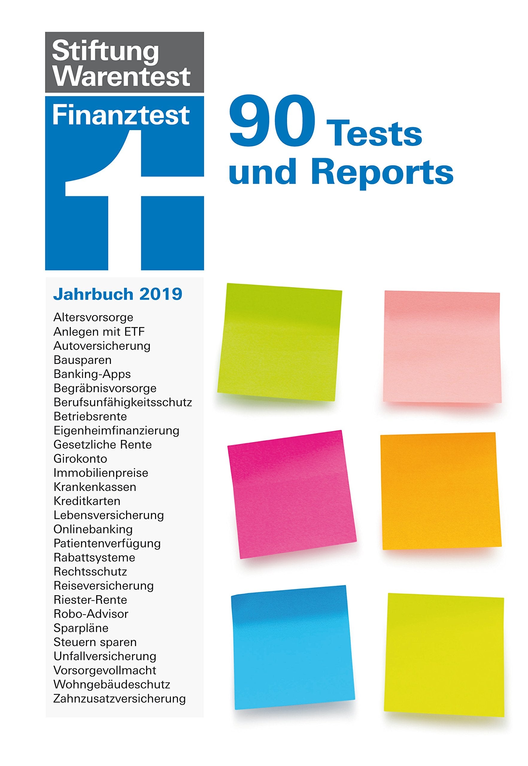 Product Image: Finanztest Jahrbuch 2019