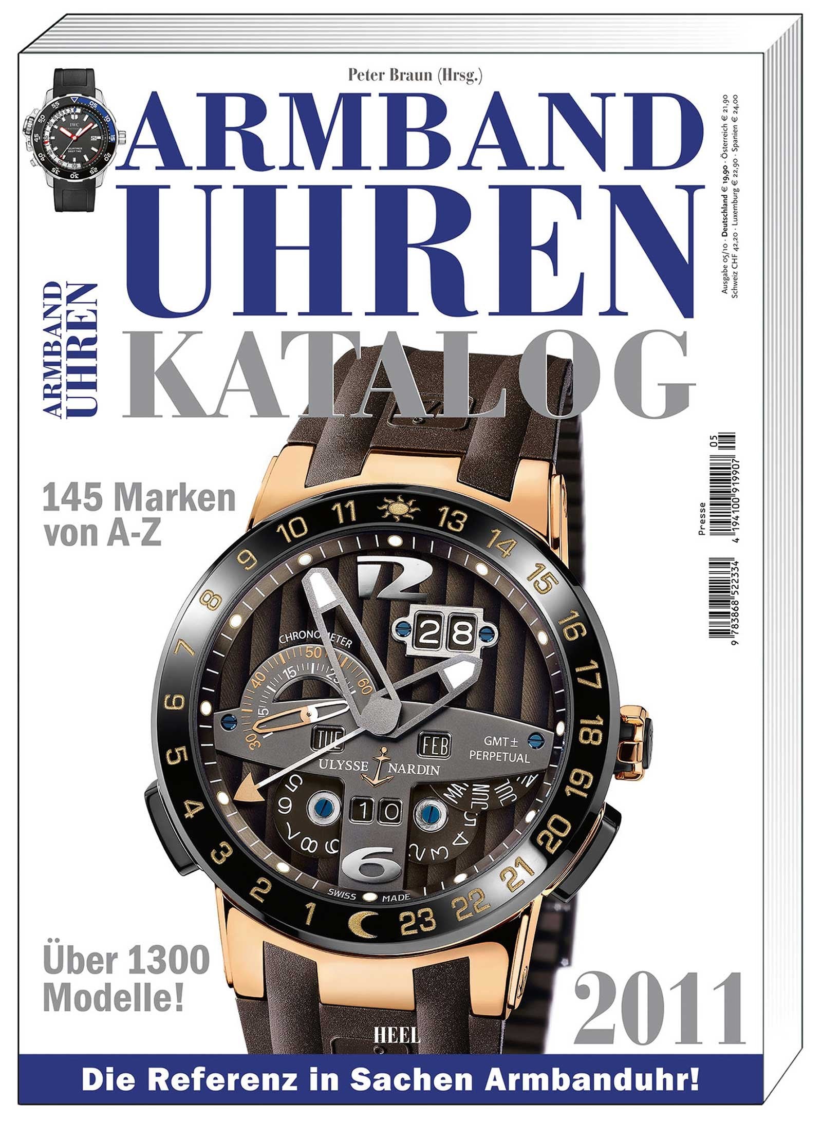 Armbanduhren Katalog 2011: 145 Marken A-Z, über 1300 Modelle! Hobbies & Crafts