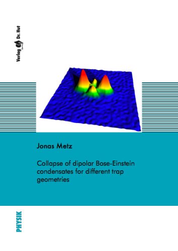 Collapse of dipolar Bose-Einstein condensates for different trap geometries Books