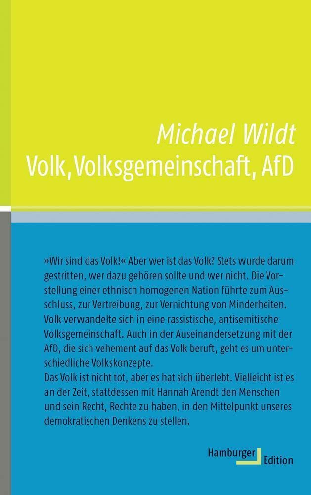 Volk, Volksgemeinschaft, AfD Books