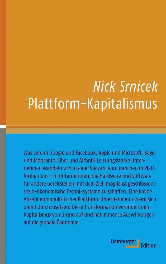 Plattform-Kapitalismus Business, Finance & Career Books