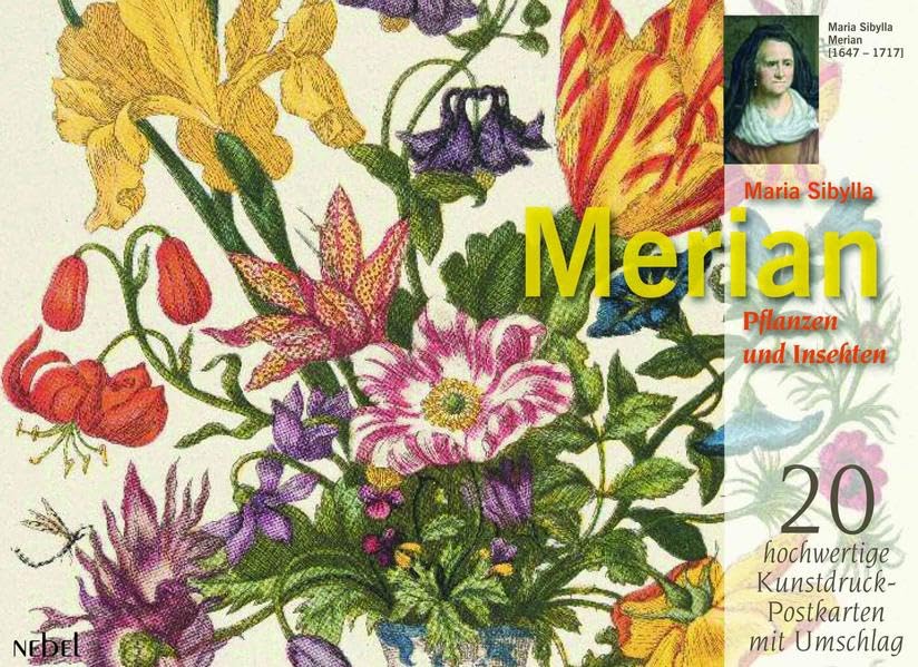 Merian Karten-Set 40-teilig: Kunstvolle Merian-Blumen/Insekten-Motiove für jeden Anlass Leisure, Home & Garden