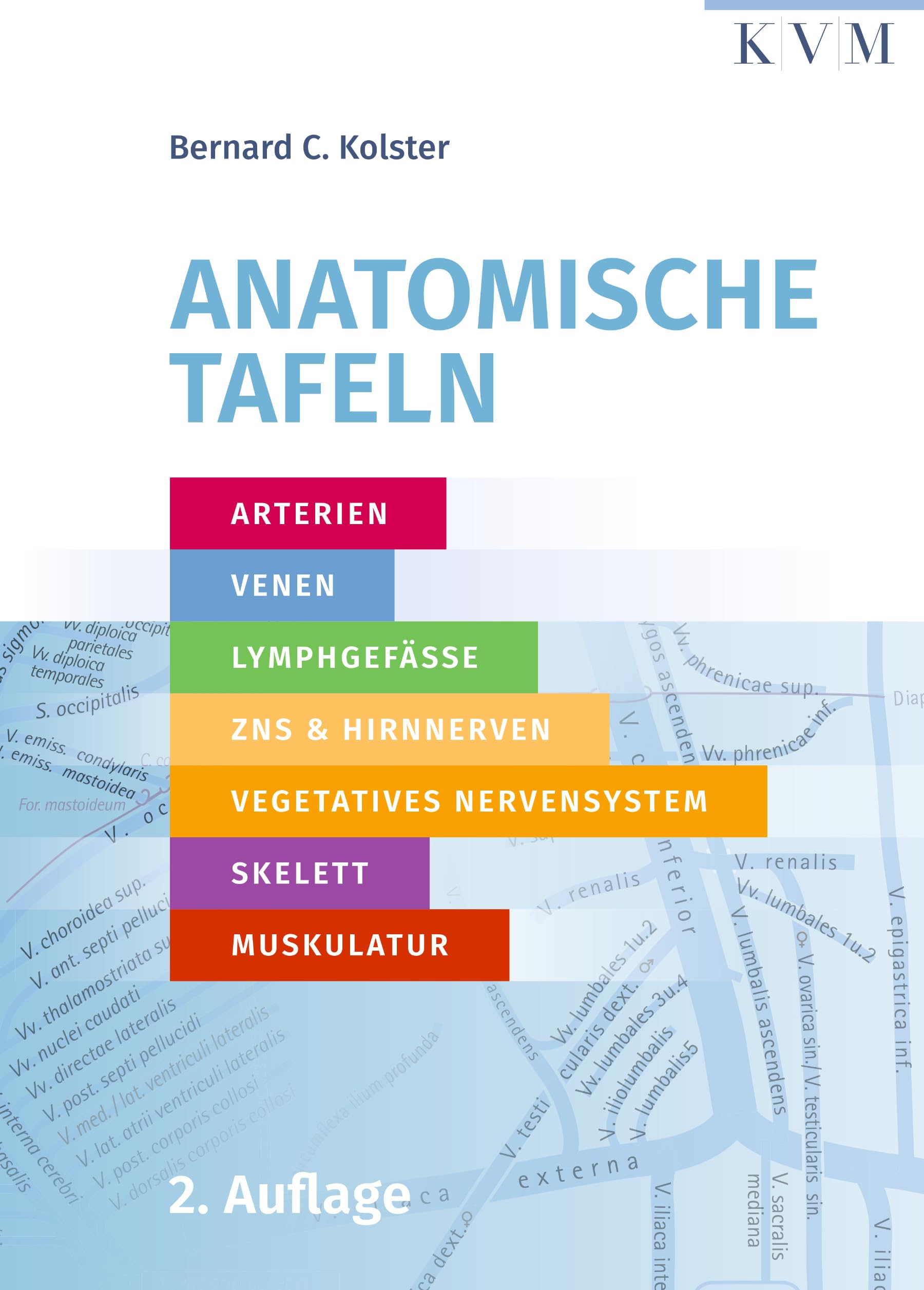 Anatomische Tafeln: Arterien, Venen, Lymphgefäße, zentrales Nervensystem, Hirnnerven, vegetatives Nervensystem, Skelett und Muskulatur Medicine