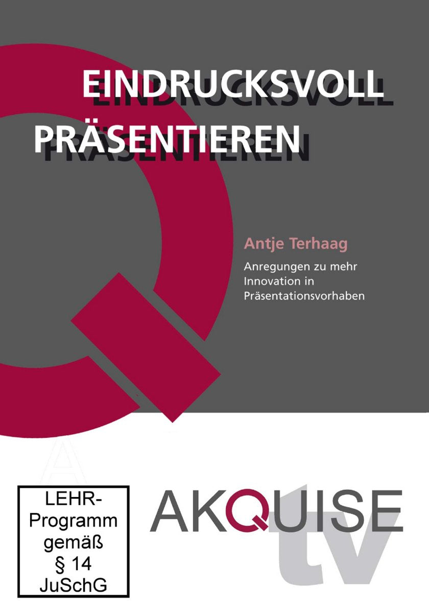 Akquise.TV - Eindrucksvoll präsentieren/Antje Terhaag Films
