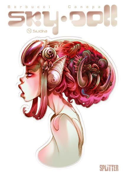Skydoll: Band 4. Sudra – lim. sw-Auflage: Skizzenalbum Manga