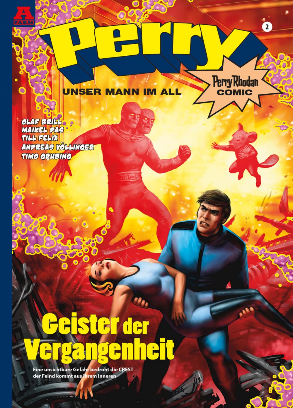 Geister der Vergangenheit (Perry - unser Mann im All) Manga