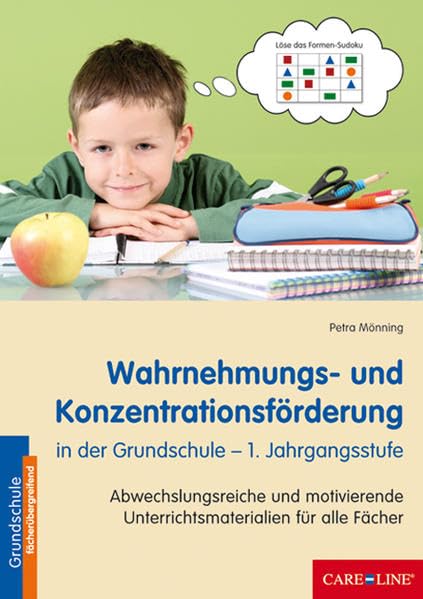 Wahrnehmungs- und Konzentrationsförderung in der Grundschule - 1. Jahrgangsstufe book