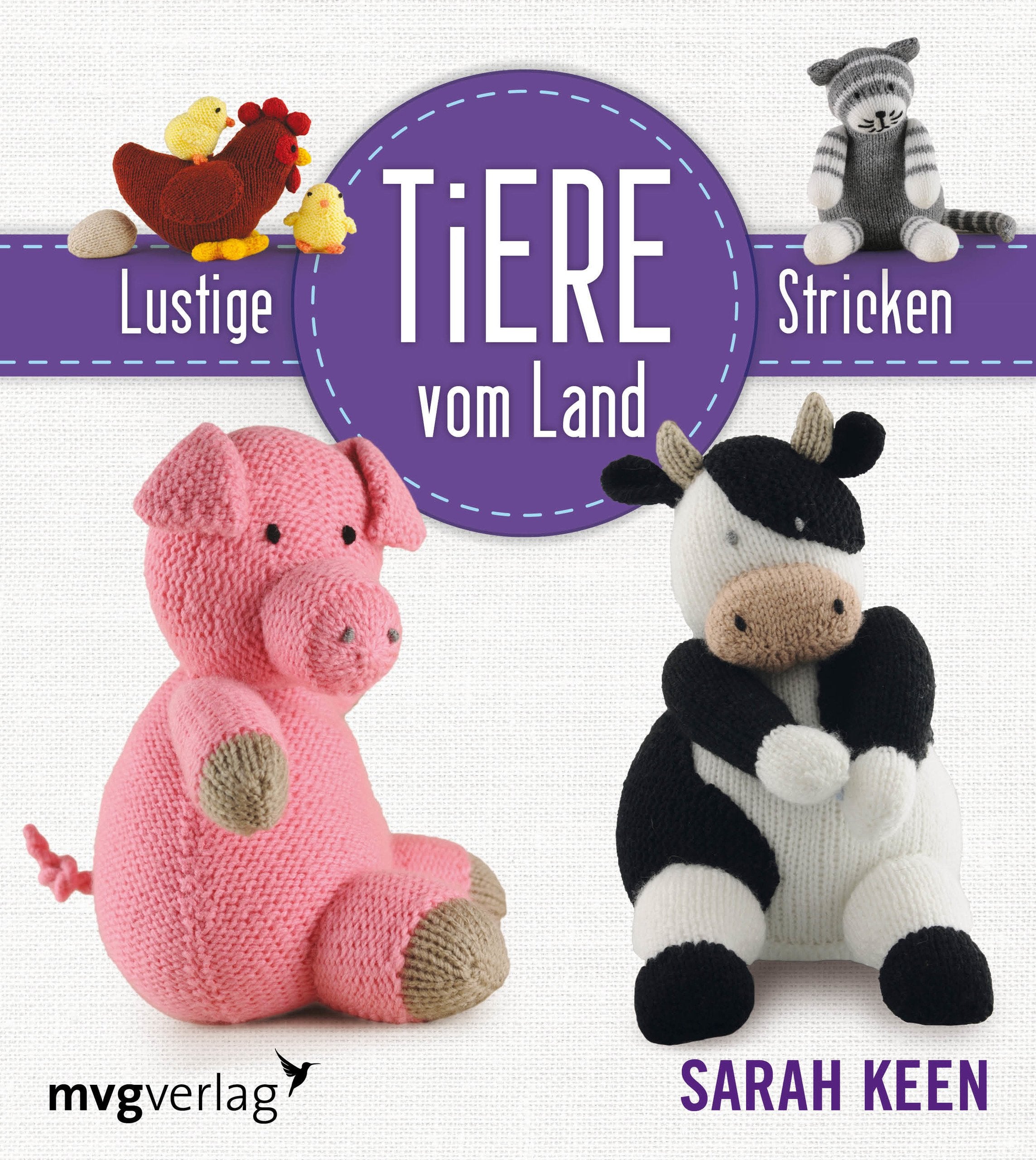 Lustige Tiere vom Lande stricken Parents & Children