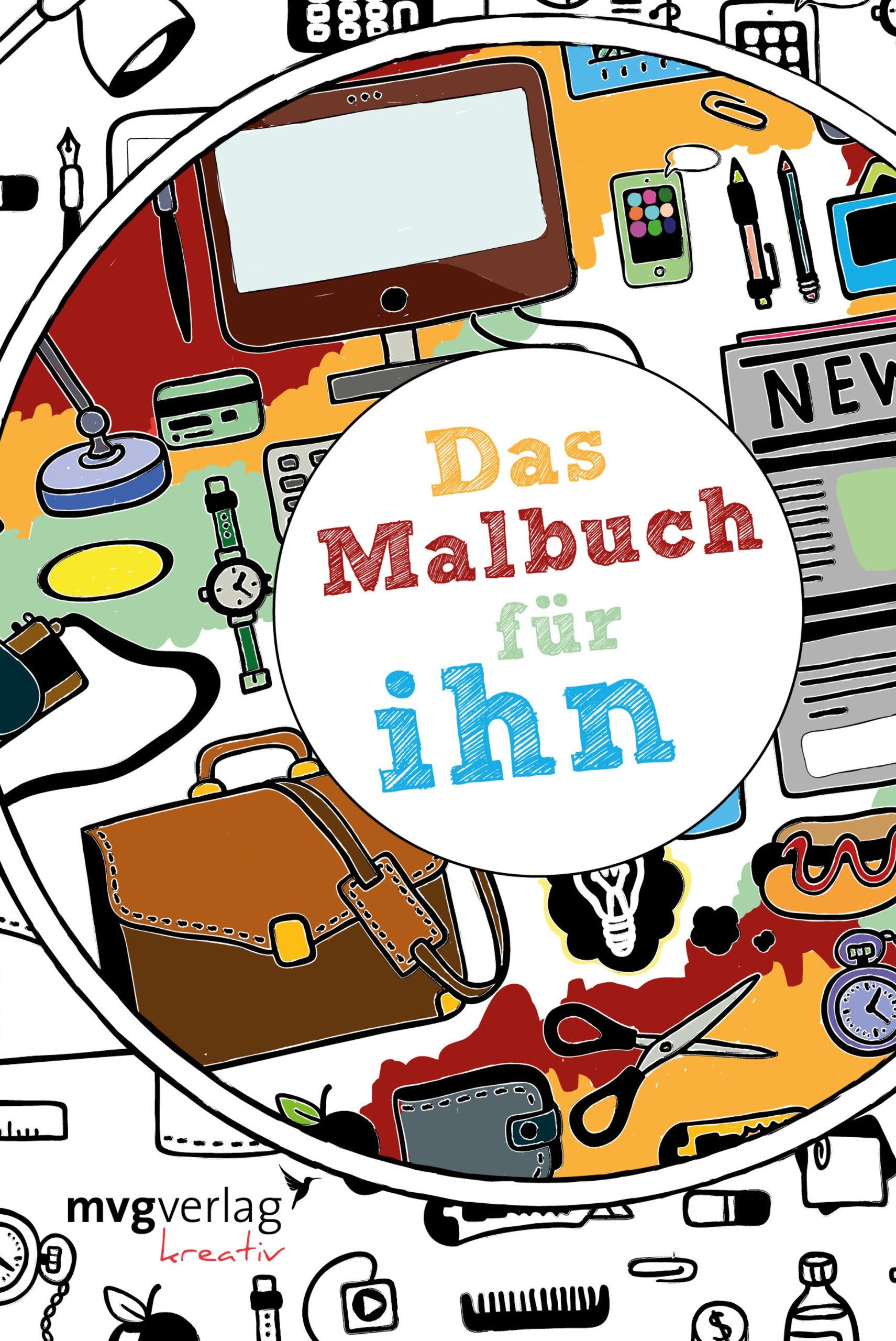 Das Malbuch für ihn (mvgk mvg kreativ) Hobbies & Crafts