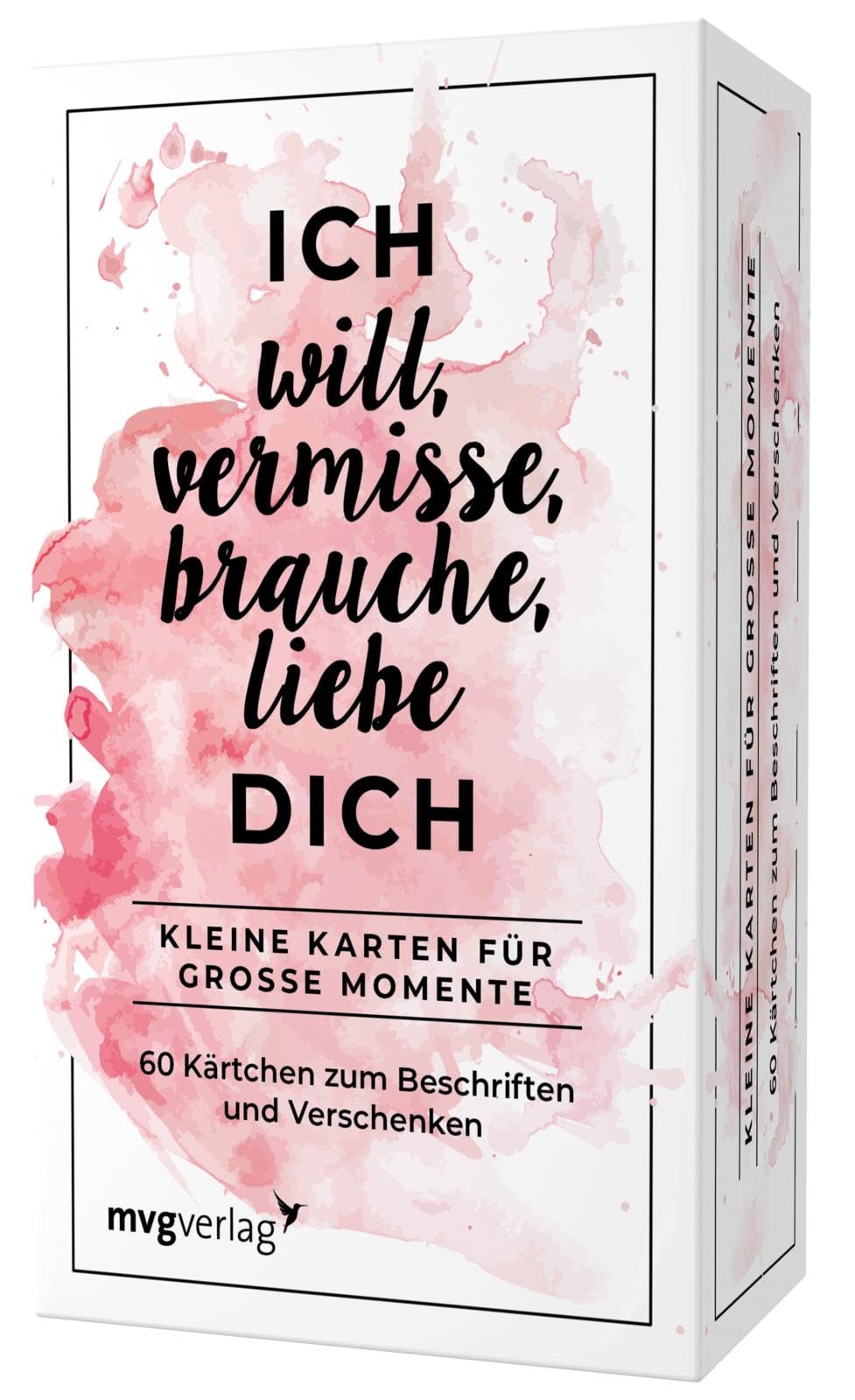 Ich will, vermisse, liebe, brauche dich: Kleine Karten für große Momente. 60 Kärtchen zum Beschriften und Verschenken Eroticism