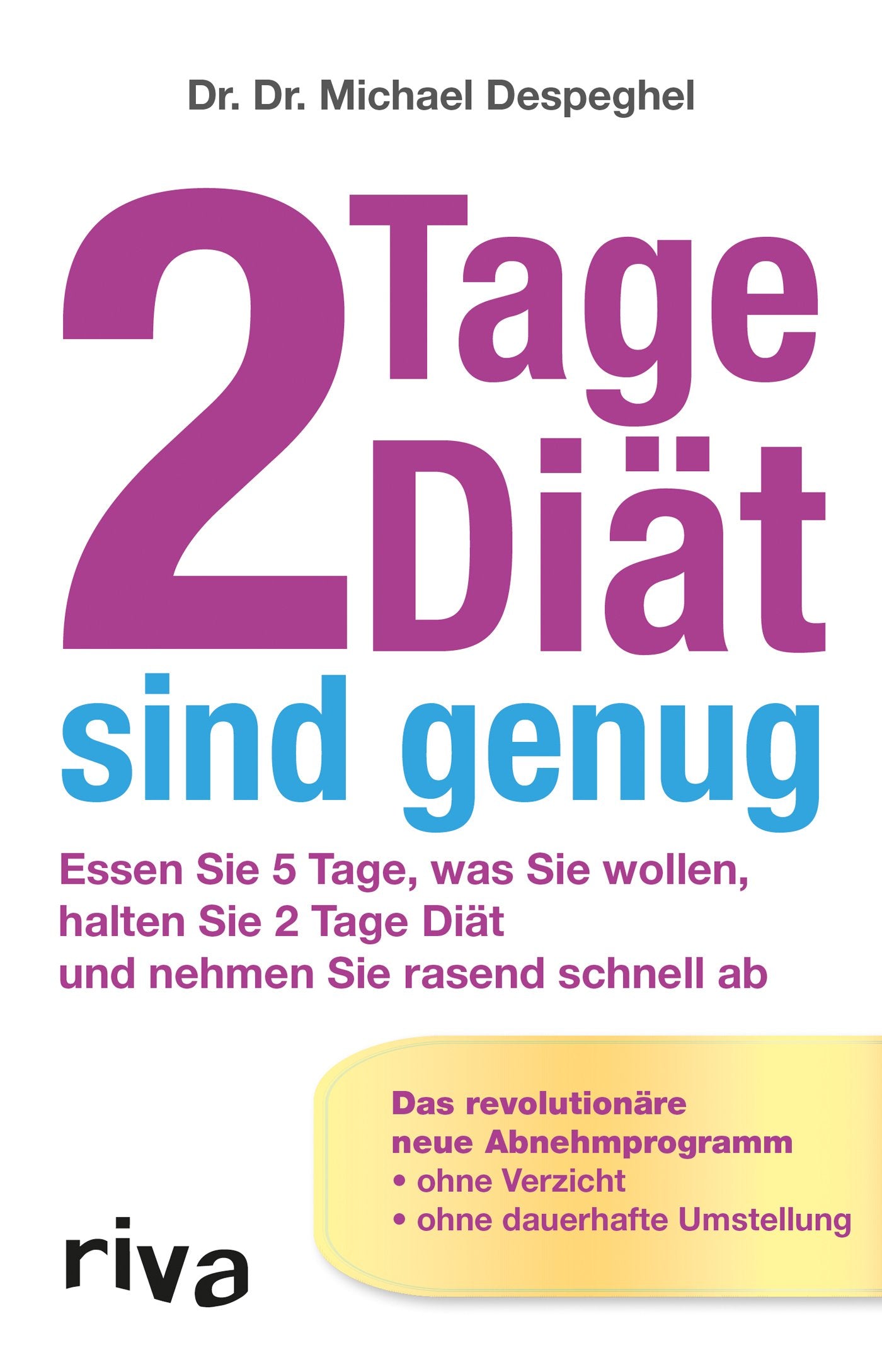 Product Image: 2 Tage Diät sind genug