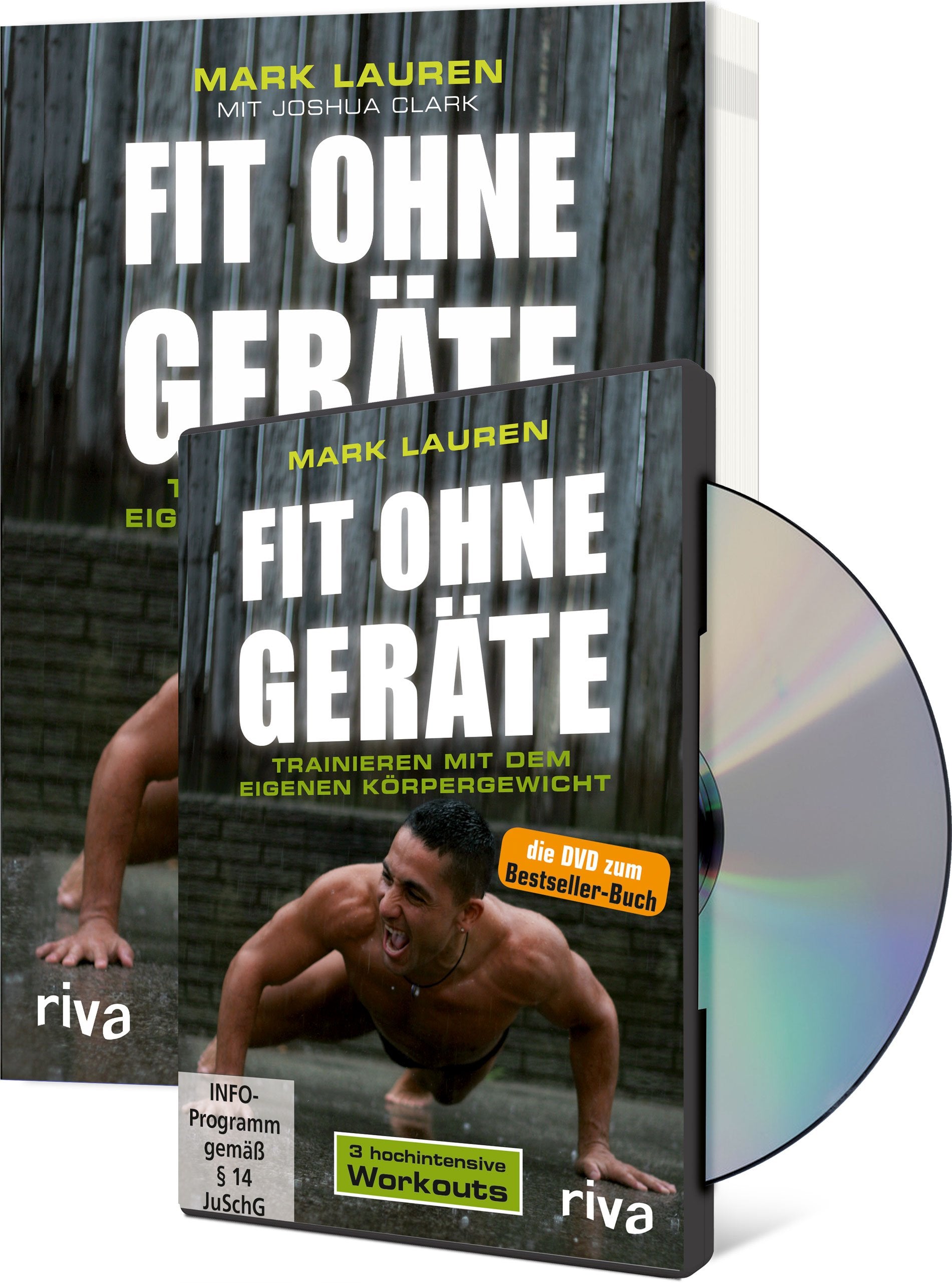 Fit ohne Geräte - Bundle (Buch + DVD): Trainieren mit dem eigenen Körpergewicht Health, Nutrition & Fitness