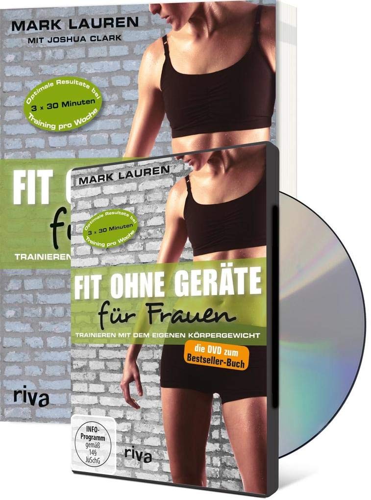 Fit ohne Geräte für Frauen (Buch + DVD - Bundle): Trainieren mit dem eigenen Körpergewicht Health, Nutrition & Fitness