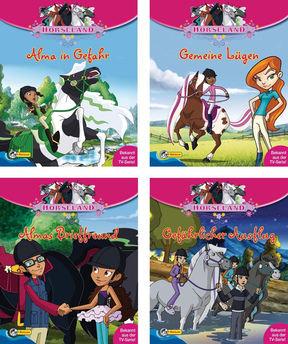 Horseland Folge 5 - 8 Children's books