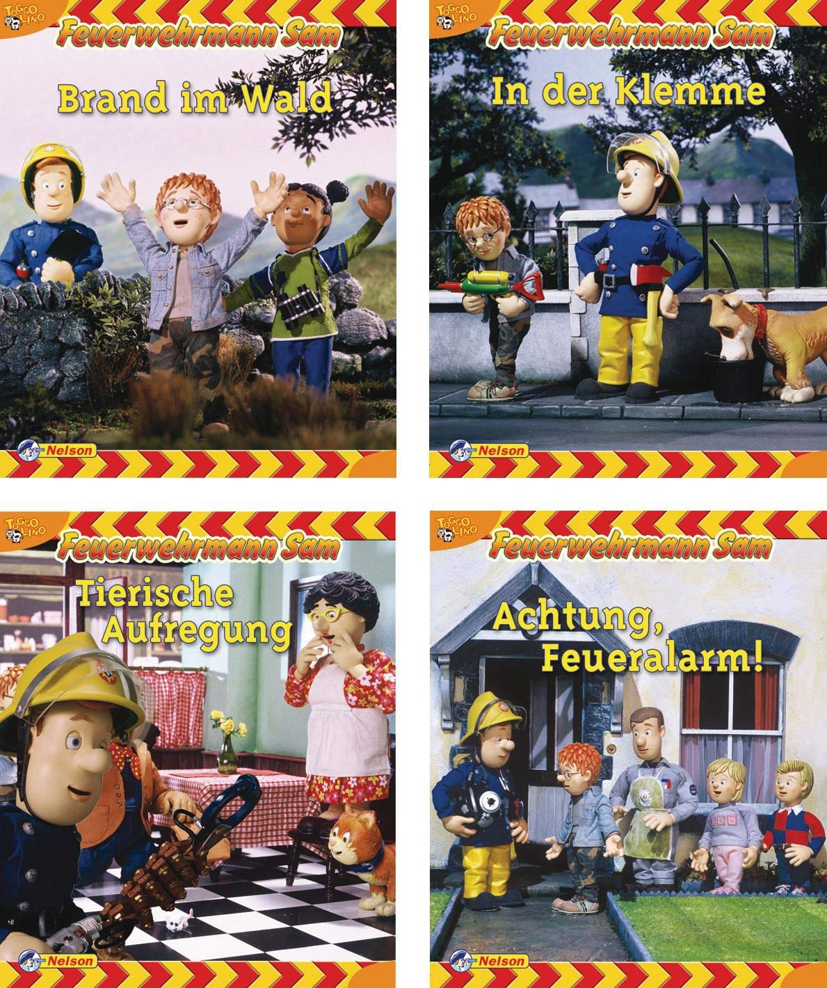 Feuerwehrmann Sam 4-fach Novels & Short Stories