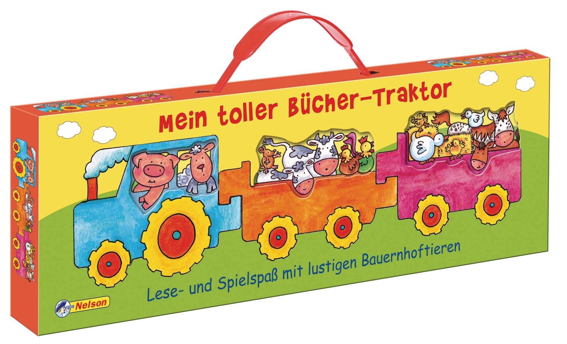 Mein toller Bücher-Traktor: 3 Pappbilderbücher in Koffer mit Griff Novels & Short Stories
