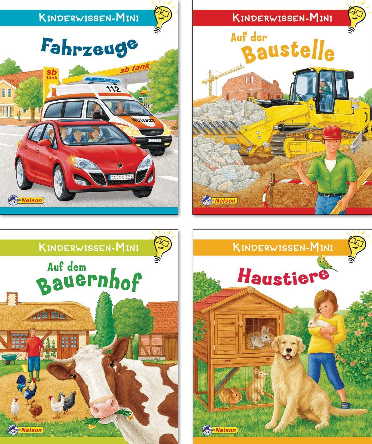 Nelson Mini-Bücher: Kinderwissen Minis 1-4 Children's books