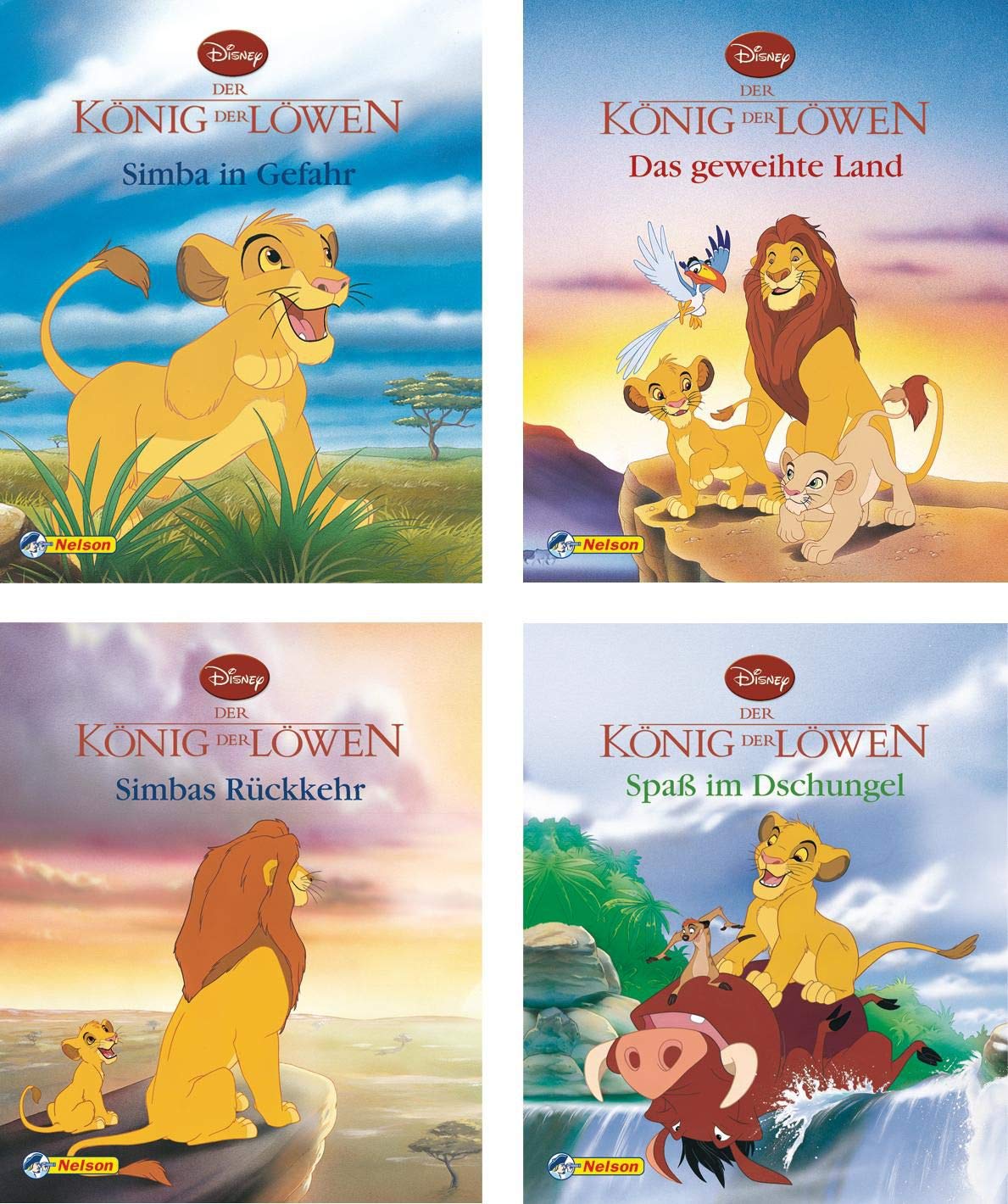 Der König der Löwen Folge 1 - 4 Novels & Short Stories