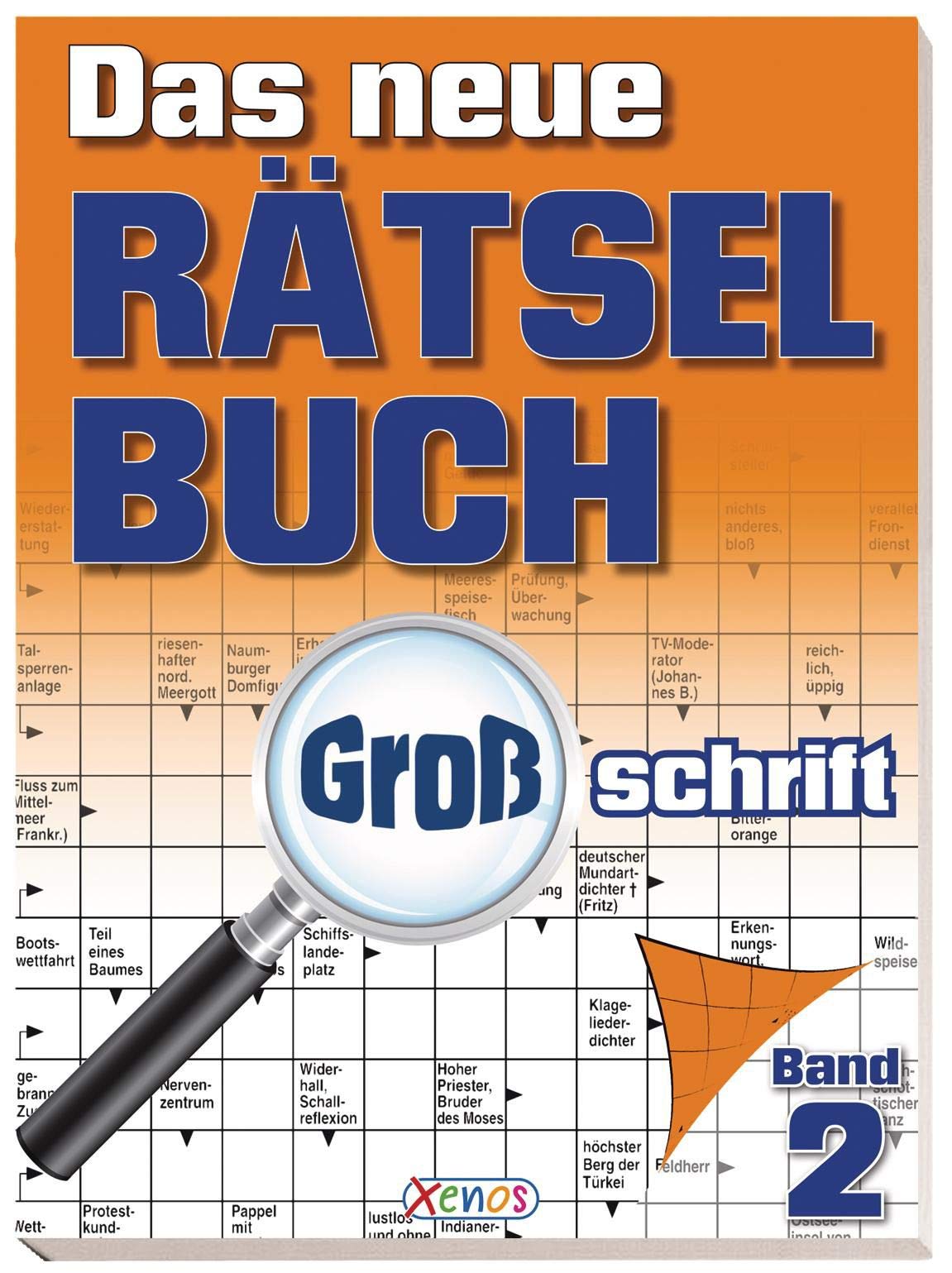 Das neue Rätselbuch Großschrift 2: 144 Seiten Kreuzworträtsel in großer Schrift (2) Leisure & Fun