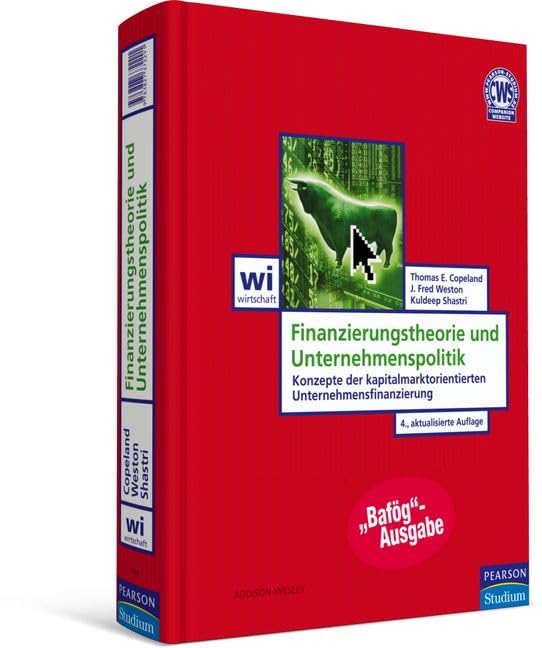 Finanzierungstheorie BAföG: Finanzierungstheorie (Pearson Studium - Economic BWL) Law