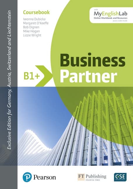 Business Partner B1+ Coursebook with MyEnglishLab, Online Workbook and Resources Foreign Languages ​​& Dictionaries