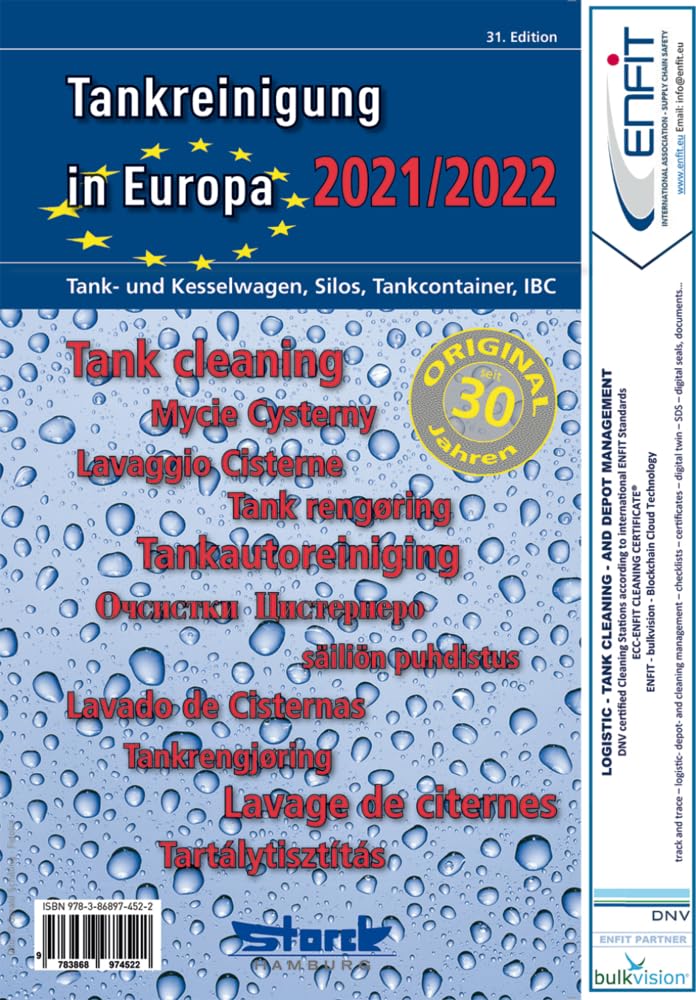 Tankreinigung in Europa 2021/2022 Reference Books