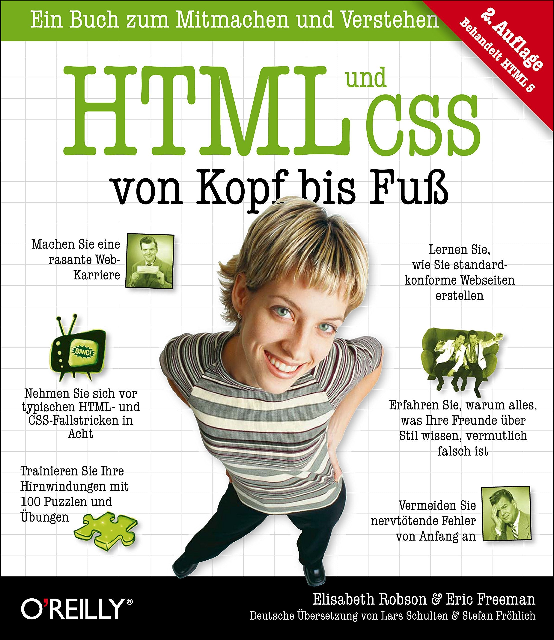 HTML und CSS von Kopf bis Fuß Computer Science Books