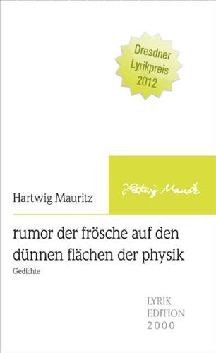 rumor der frösche auf den dünnen flächen der physik Poetry