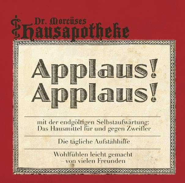 Product Image: Dr.Mörcüese Hausapotheke-Applaus,Applaus
