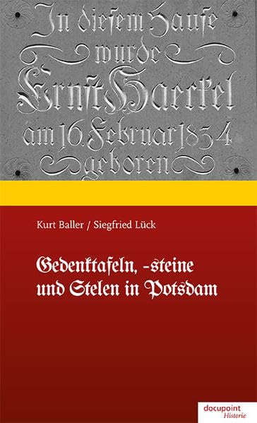 Gedenktafeln, -steine und Stelen in Potsdam Fiction