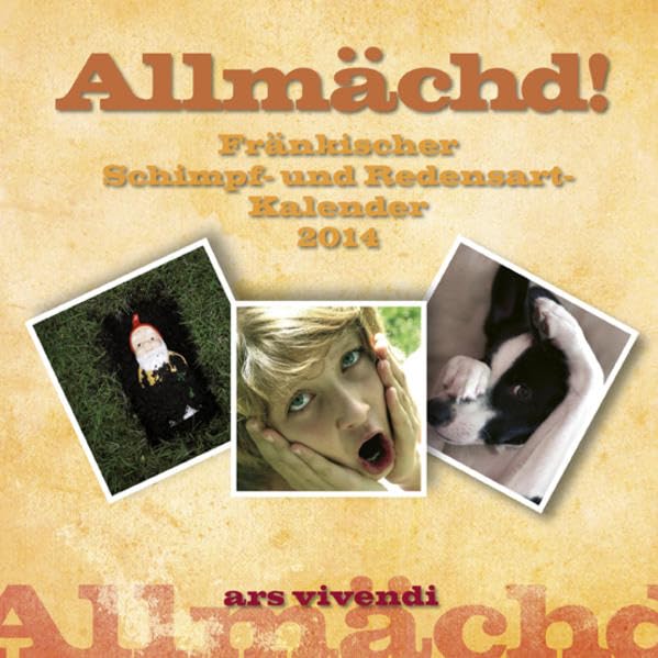 Allmächd!-Kalender 2014: Fränkischer Schimpf- und Redensart-Kalender Contemporary literature