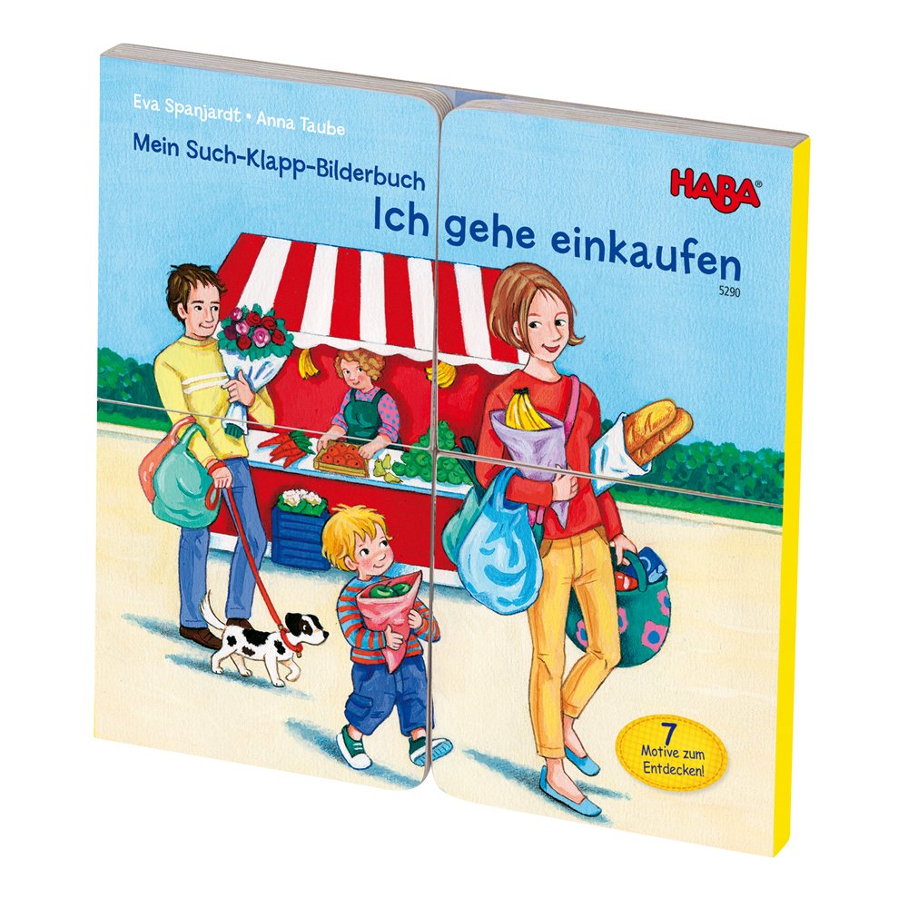 HABA 5290 - Mein Such-Klapp-Bilderbuch - Ich gehe einkaufen Non-fiction