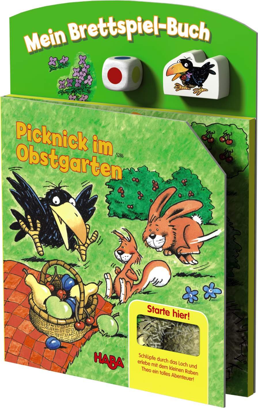 HABA 5286 - Mein Spielplanbuch - Picknick im Obstgarten Non-fiction