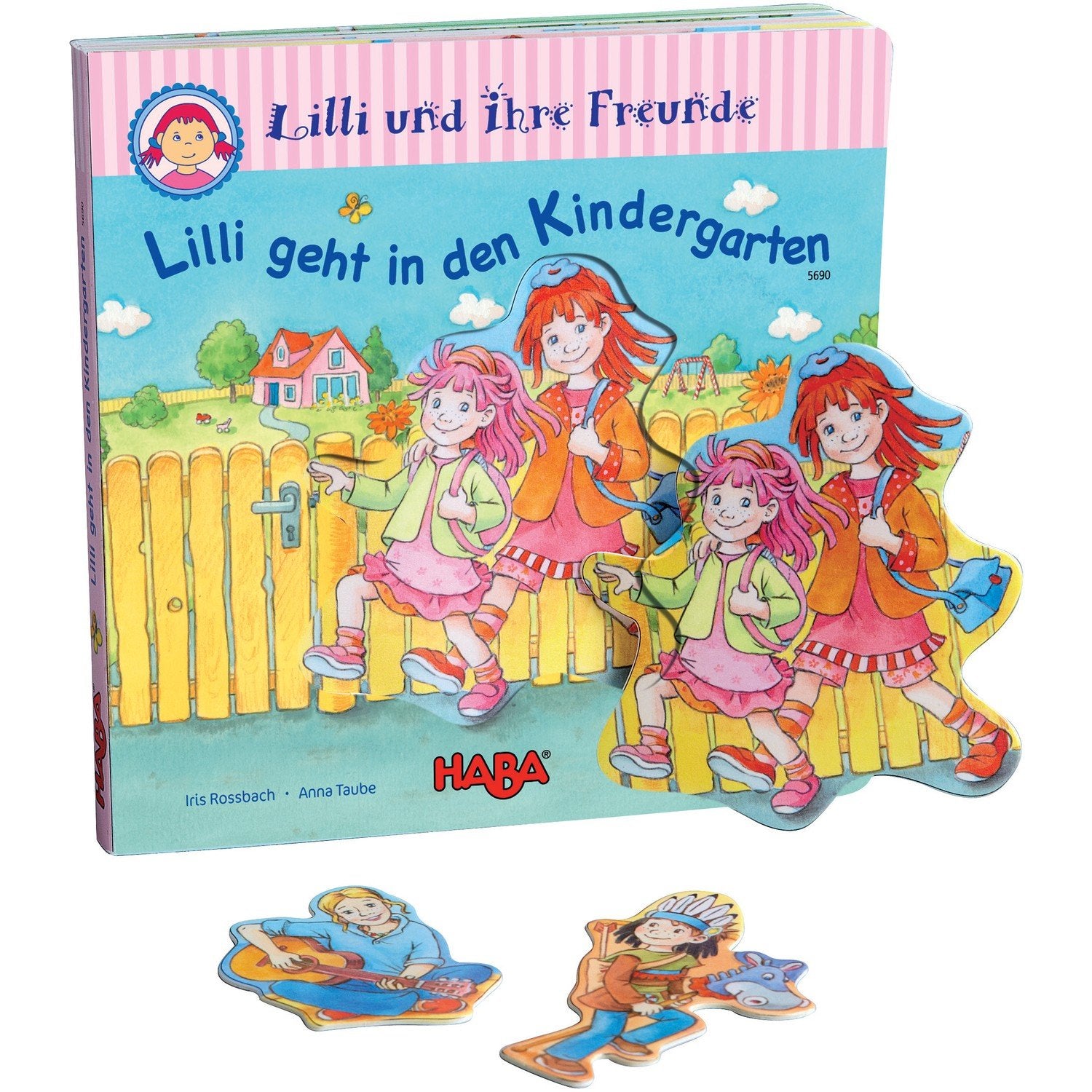 HABA 5690 - Puzzlebuch: Lilli und ihre Freunde - Tag im Kindergarten Children's books