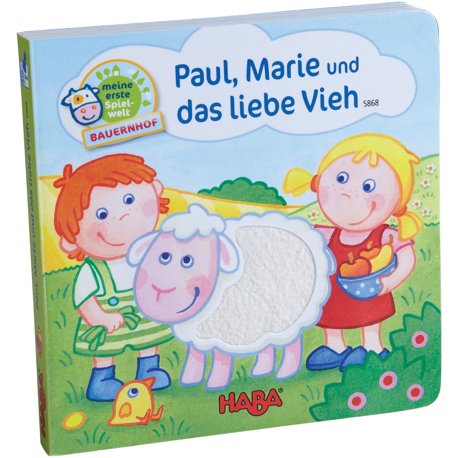 Fühlbuch: Meine erste Spielwelt Bauernhof - Paul, Marie und das liebe Vieh book