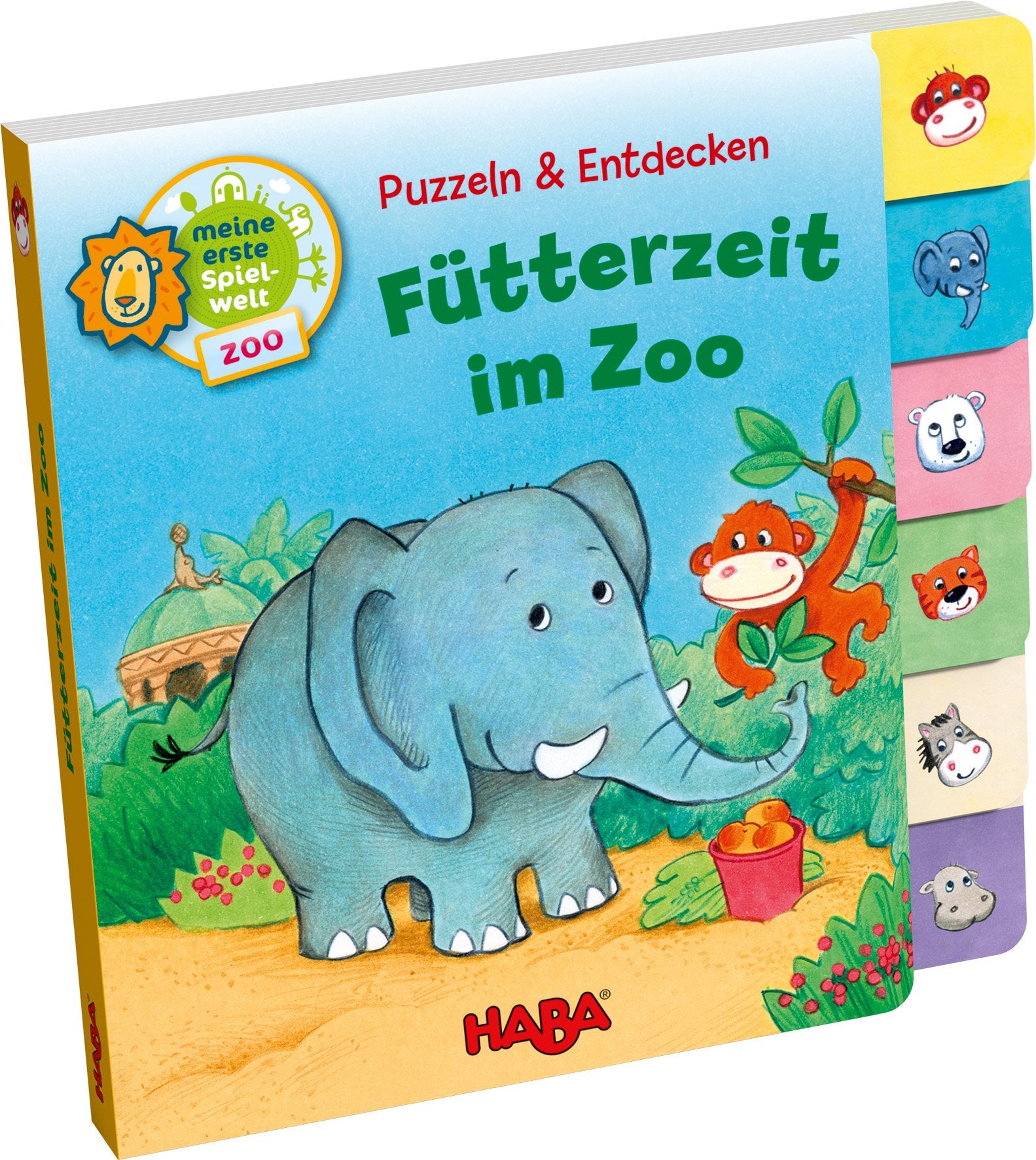 Puzzeln & Entdecken - Fütterzeit im Zoo book