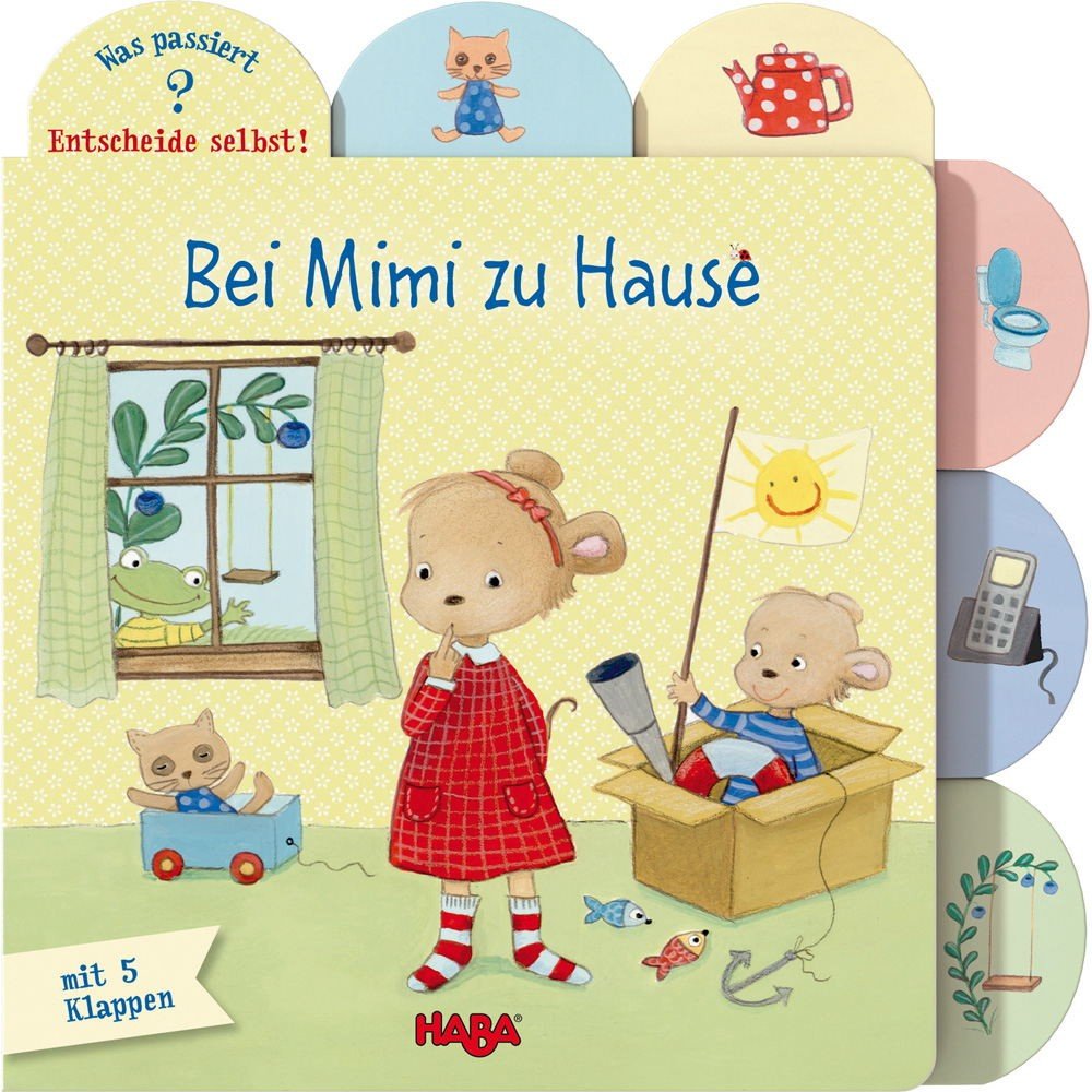 Was passiert? Entscheide selbst! Bei Mimi zu Hause book