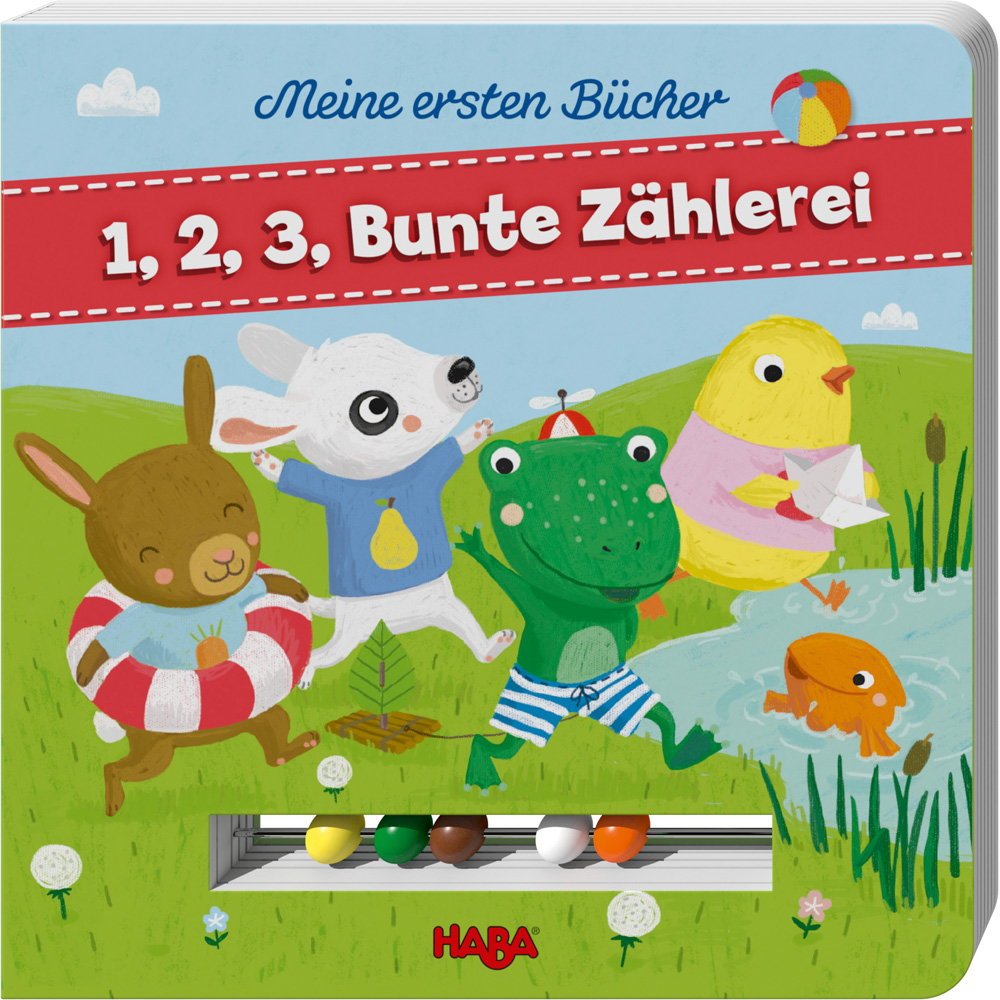 Meine ersten Bücher 1, 2, 3, Bunte Zählerei Board Games
