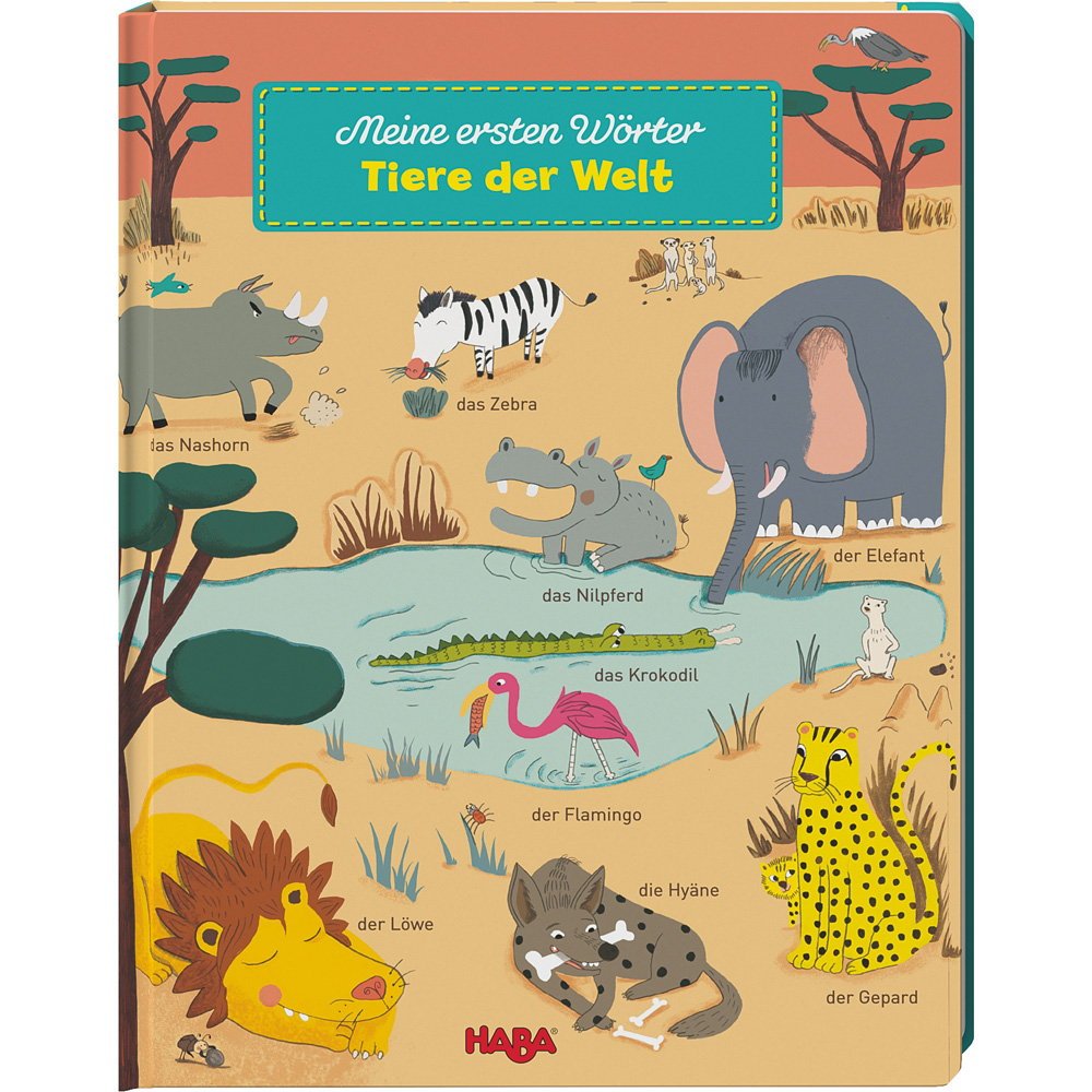 Meine ersten Wörter: Tiere der Welt Tiptoi & Games
