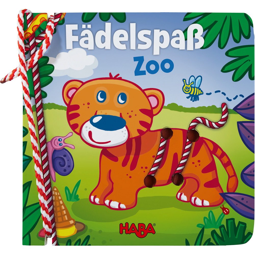 Fädelspaß Zoo book