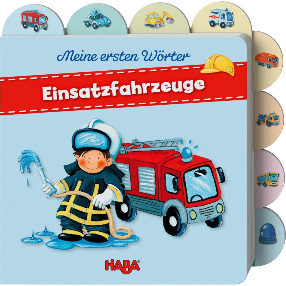 Meine ersten Wörter - Einsatzfahrzeuge book